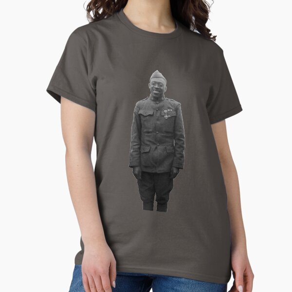 Item preview, Sergeant Henry Johnson Wearing A Medal - Harlem Hellfighters - 1919 designed and sold by warishellstore.