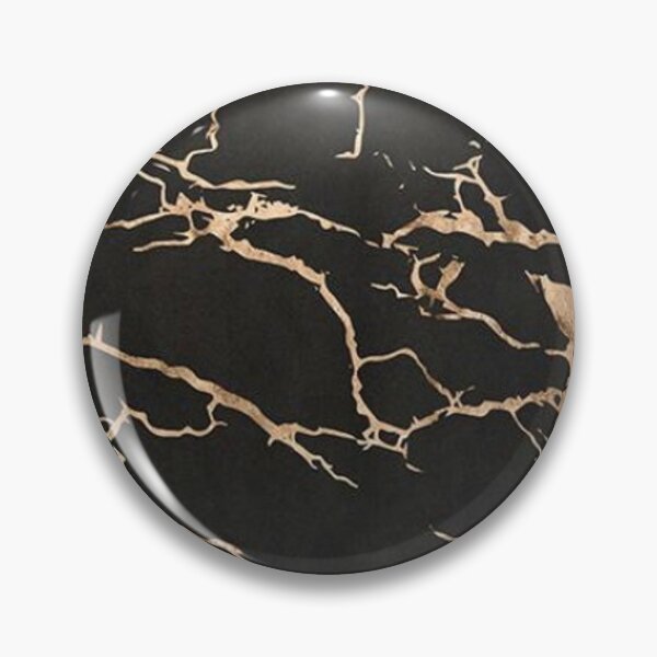 Item preview, Black and Gold Cracks designed and sold by Jennifer Adair.