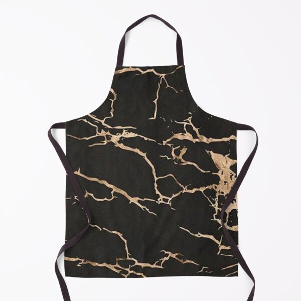 Item preview, Black and Gold Cracks designed and sold by Jennifer Adair.