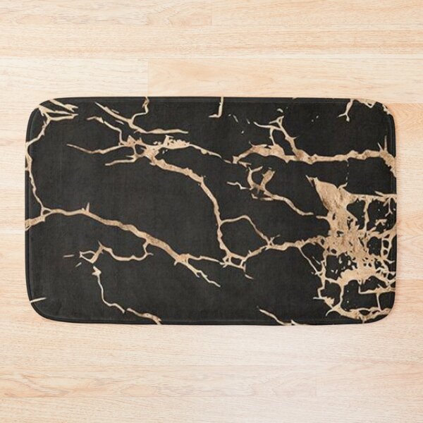 Item preview, Black and Gold Cracks designed and sold by Jennifer Adair.