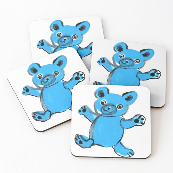 Item preview, Skyblue teddybear designed and sold by Lemontreeart63.