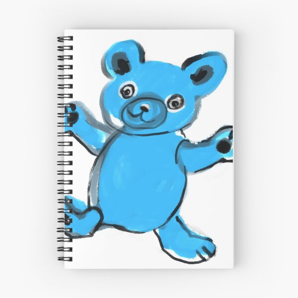 Item preview, Skyblue teddybear designed and sold by Lemontreeart63.
