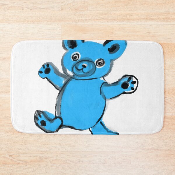 Item preview, Skyblue teddybear designed and sold by Lemontreeart63.