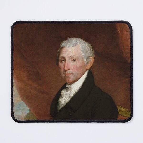 Item preview, James Monroe Portrait - Gilbert Stuart - Circa 1820 designed and sold by warishellstore.
