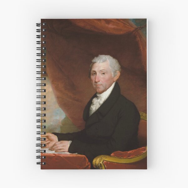 Item preview, James Monroe Portrait - Gilbert Stuart - Circa 1820 designed and sold by warishellstore.