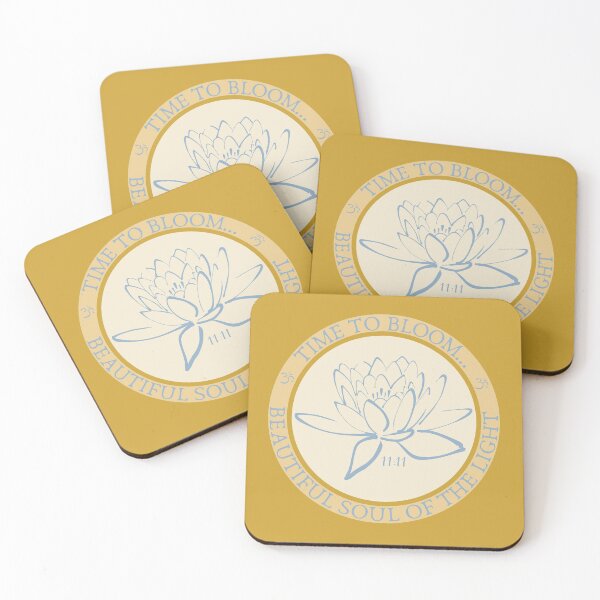Item preview, TIME TO BLOOM BEAUTIFUL SOUL LOTUS FLOWER AFFIRMATION designed and sold by Mercurial Merkaba.
