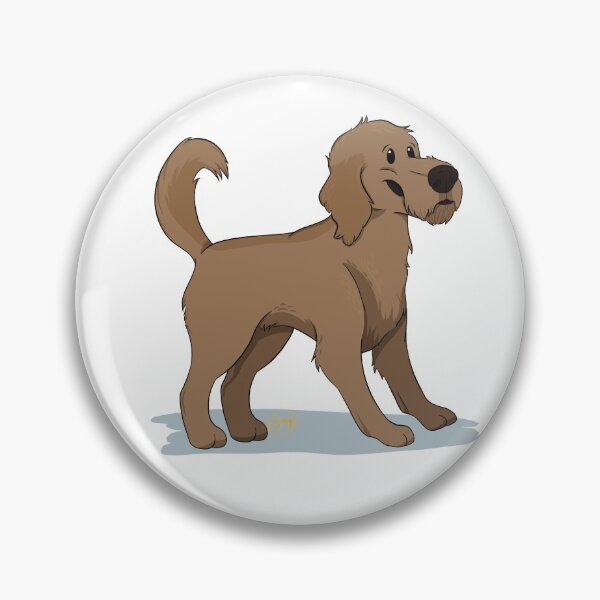 Item preview, Puppy Love 2: Doodle (Cream) designed and sold by Sophie Mattocks.