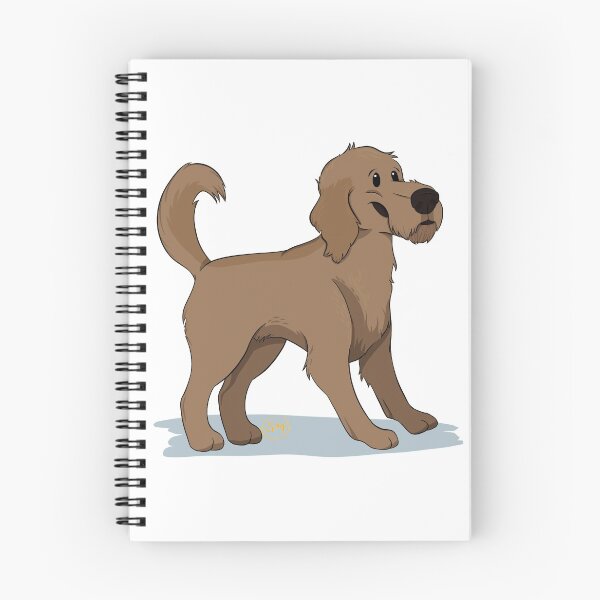 Item preview, Puppy Love 2: Doodle (Cream) designed and sold by Sophie Mattocks.