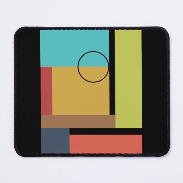 Item preview, MID CENTURY ART DESIGN WITH BRIGHT COLORS SHARP ANGLES AND CIRCLES  designed and sold by MrCreativeArts.
