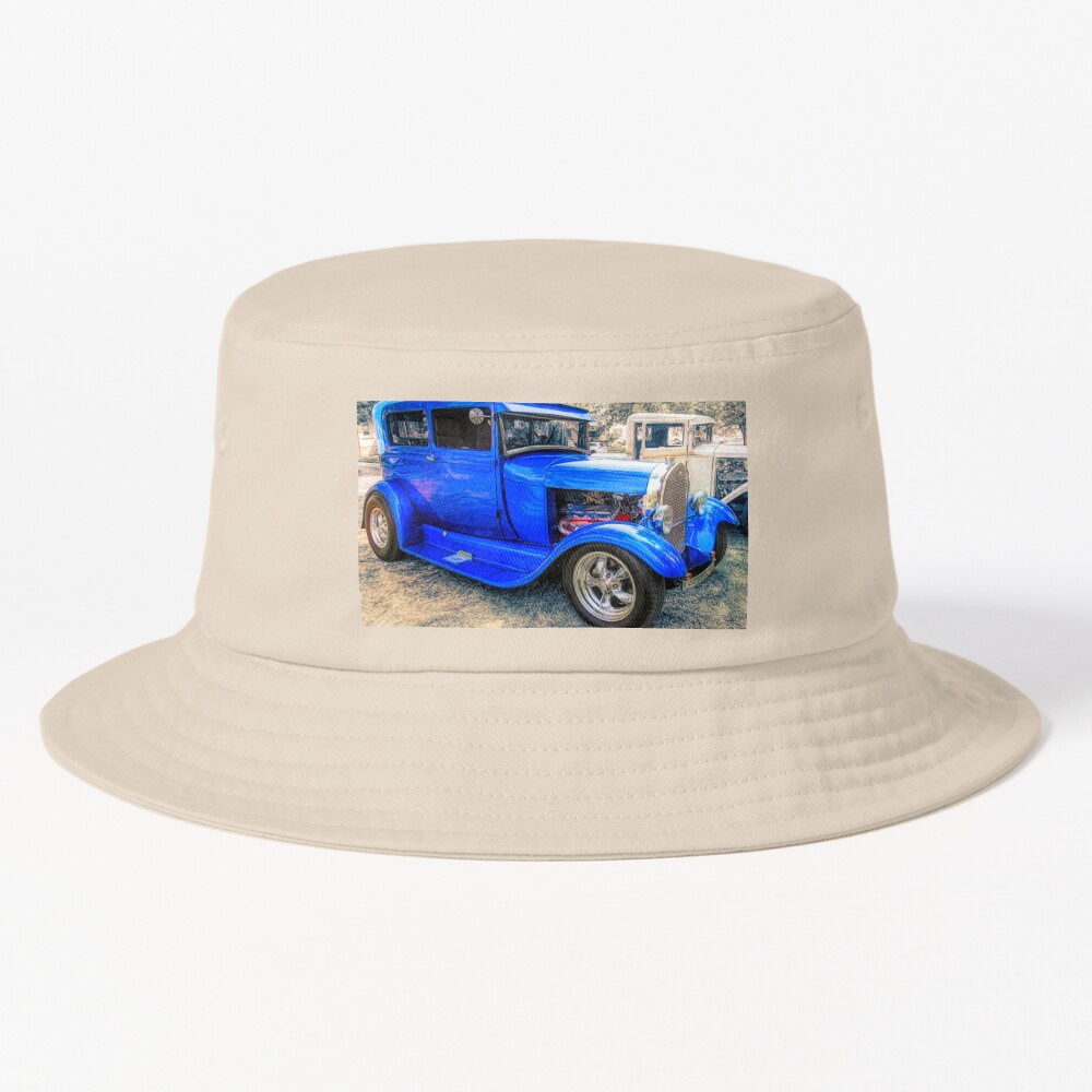 Customizable Denim Bucket Hat - Spokes