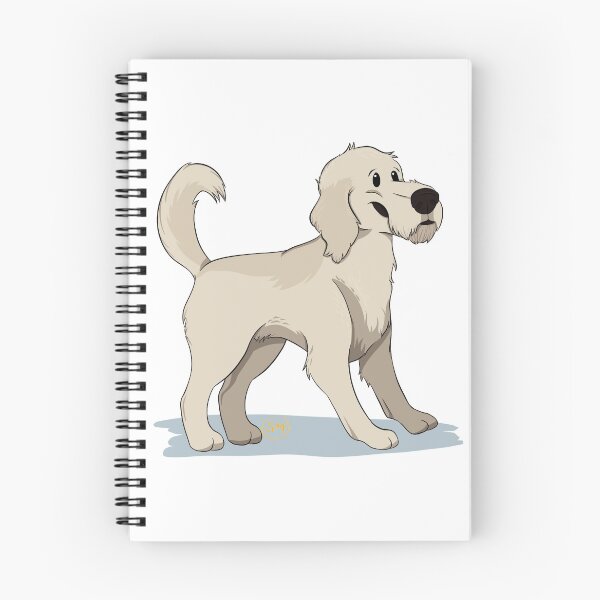 Item preview, Puppy Love 2: Doodle (White) designed and sold by Sophie Mattocks.