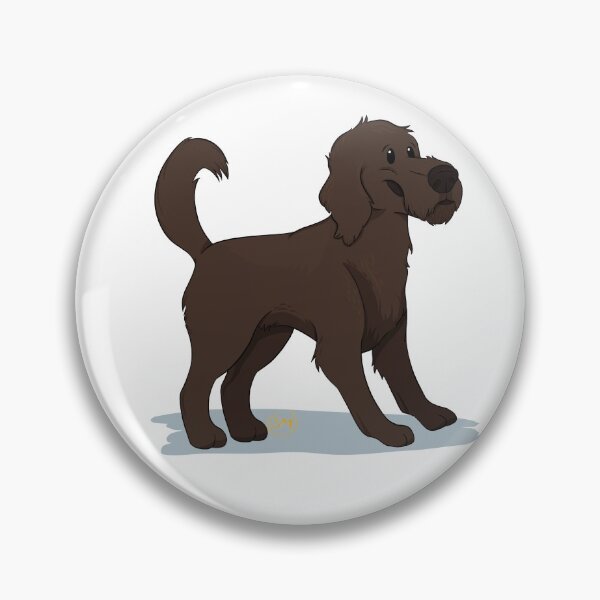 Item preview, Puppy Love 2: Doodle (Chocolate) designed and sold by Sophie Mattocks.