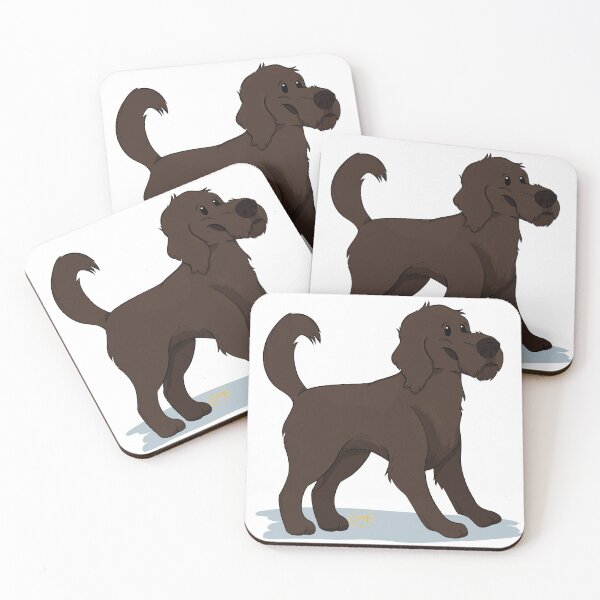 Item preview, Puppy Love 2: Doodle (Chocolate) designed and sold by Sophie Mattocks.