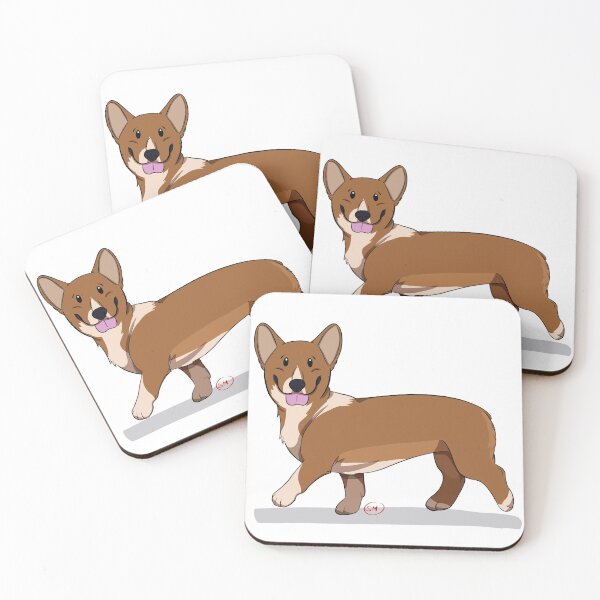 Item preview, Puppy Love 2: Pembroke Welsh Corgi "Mimi" (Fawn) designed and sold by Sophie Mattocks.