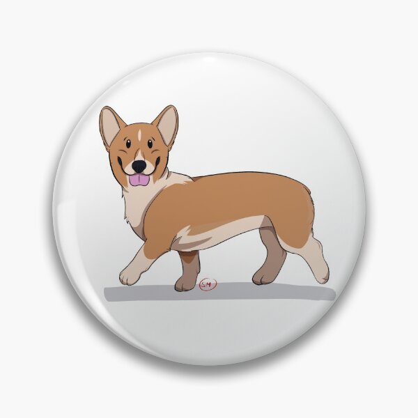 Item preview, Puppy Love 2: Pembroke Welsh Corgi "Titus" (Fawn) designed and sold by Sophie Mattocks.