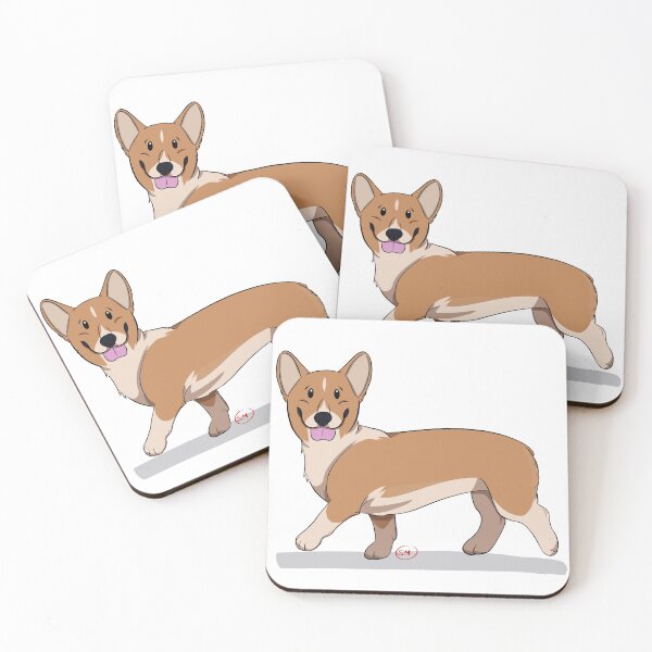 Item preview, Puppy Love 2: Pembroke Welsh Corgi "Titus" (Fawn) designed and sold by Sophie Mattocks.