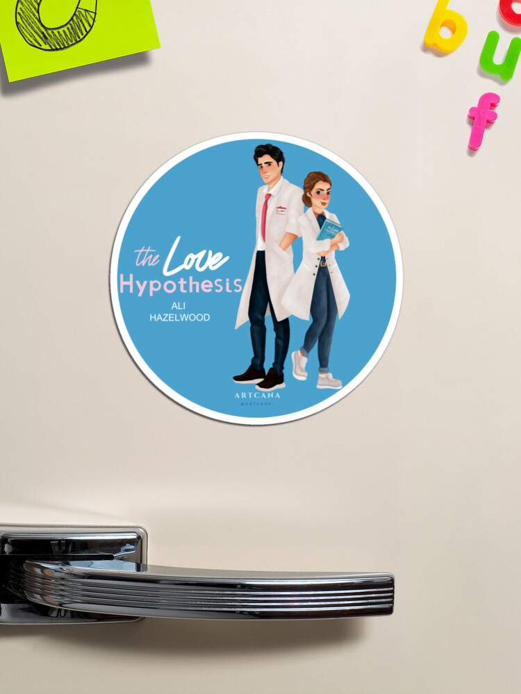 The Love Hypothesis - Olive Smith and Adam Carlsen 'Dr. Carlsen' (Fan Art)  Magnet by artcan3