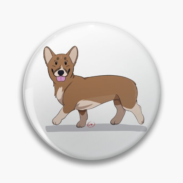 Item preview, Puppy Love 2: Pembroke Welsh Corgi "Bugsy" (Sable) designed and sold by Sophie Mattocks.