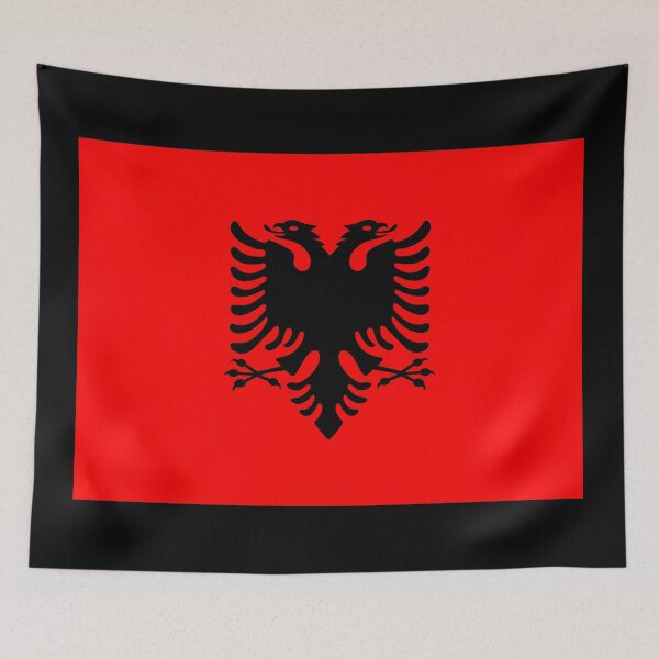 Item preview, Flag of Albania designed and sold by brigadeiro.
