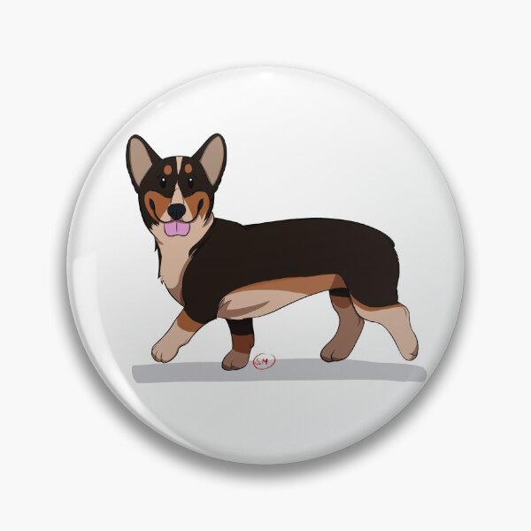 Item preview, Puppy Love 2: Pembroke Welsh Corgi (Tri-colored) designed and sold by Sophie Mattocks.