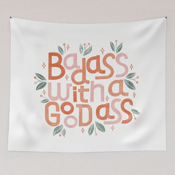 Item preview, Badass with a goodass designed and sold by Lashmit Alcalá.