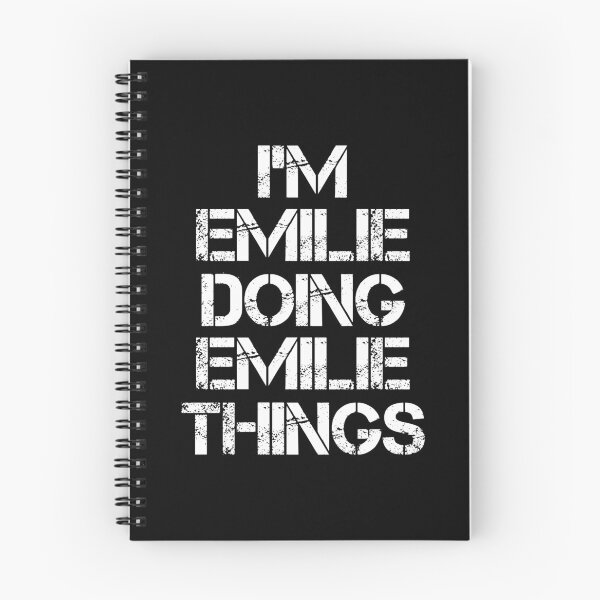 Item preview, Emilie Name T Shirt - I'm Emilie Doing Emilie Things Name Gift Item Tee designed and sold by chezeva.