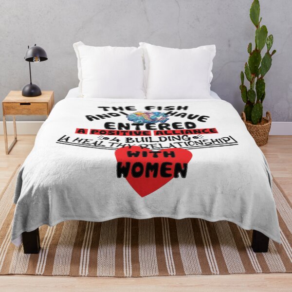Item preview, The Fish And I Have Entered A Positive Alliance For Building A Healthy Relaionship With Women , Cool Design With A Funny Quote For Fishing Lovers. designed and sold by pedrored369.