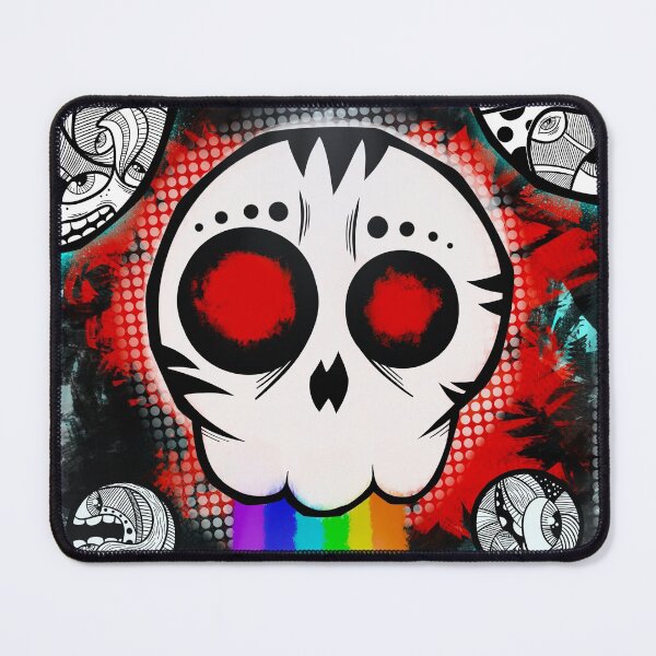 Item preview, Rainbow Skull Vomit designed and sold by NFT-Murders.