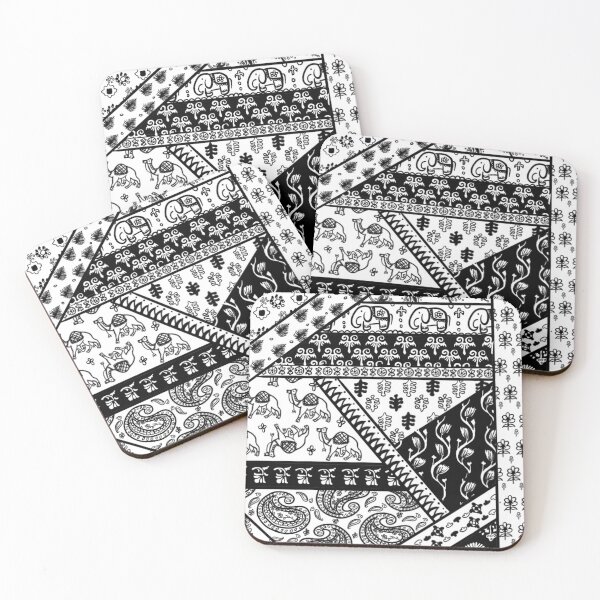 Item preview, Indian Sanganeri Collage designed and sold by TALINNTED ..