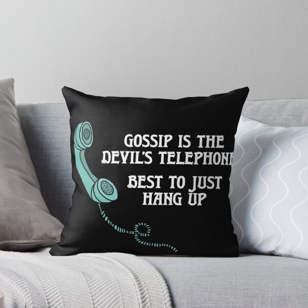 Item preview, Gossip is the Devil's Telephone designed and sold by Chalene Warner.