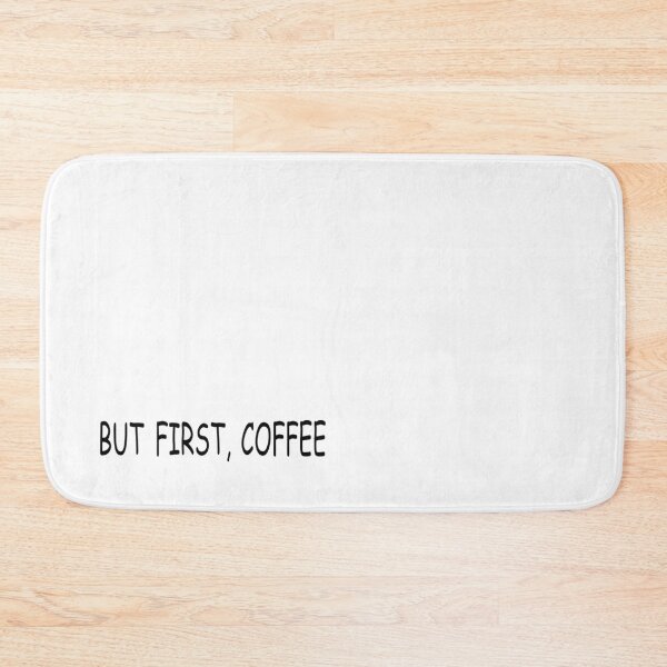 Item preview, But First, Coffee Funny Tee Shirt Morning Quote - Black designed and sold by ShumShumShop.
