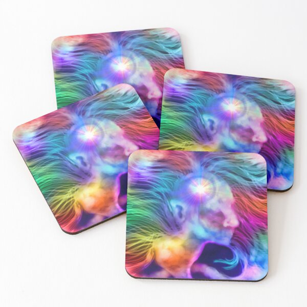 Item preview, Psychedelic Rainbow Woman Silhouette designed and sold by Deborah Camp.