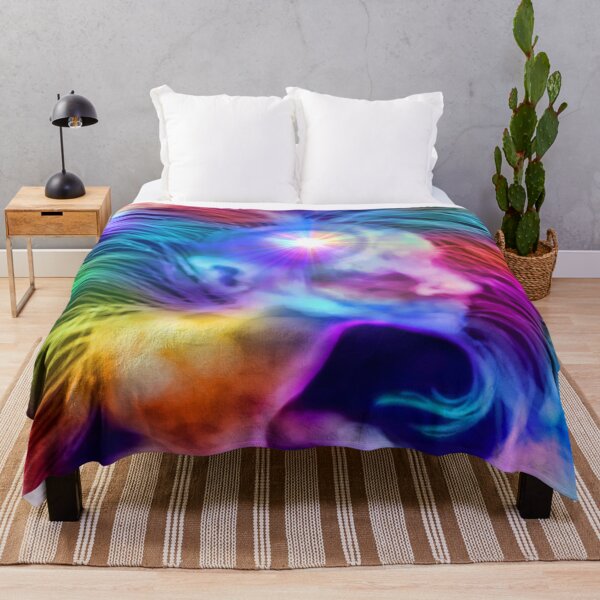 Item preview, Psychedelic Rainbow Woman Silhouette designed and sold by Deborah Camp.