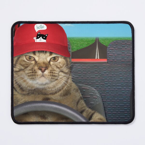 Item preview, Cat Driving A Car - Cute Cat Gifts For Cat Lovers/Cat Mom’s/Cat Dad’s  designed and sold by haRexia.