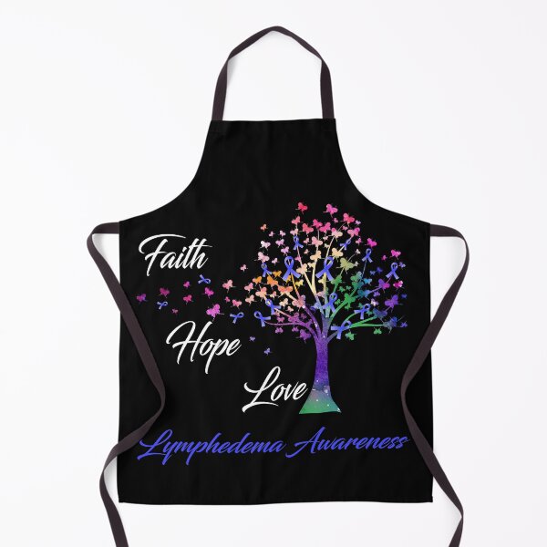 Item preview, Ribbon Tree Faith Hope Love Lymphedema Awareness designed and sold by Tadmab.