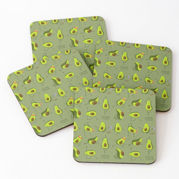 Item preview, Avocado yoga seamless  designed and sold by VickyCloset.