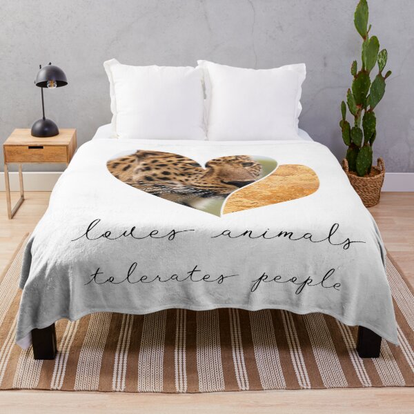 Item preview, loves animals tolerates people designed and sold by successmom.