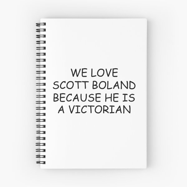 Item preview, WE LOVE SCOTT BOLAND BECAUSE HE IS A VICTORIAN designed and sold by DomGDesign.