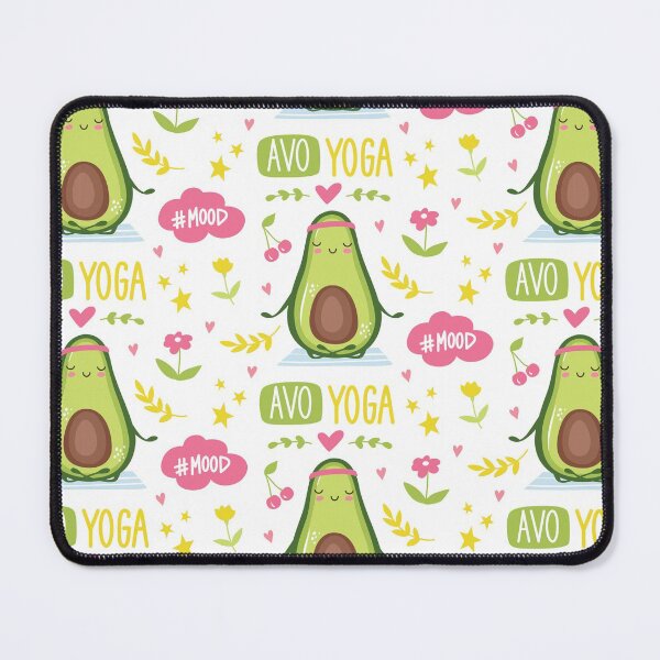 Item preview, Cute avocado Yoga designed and sold by VickyCloset.