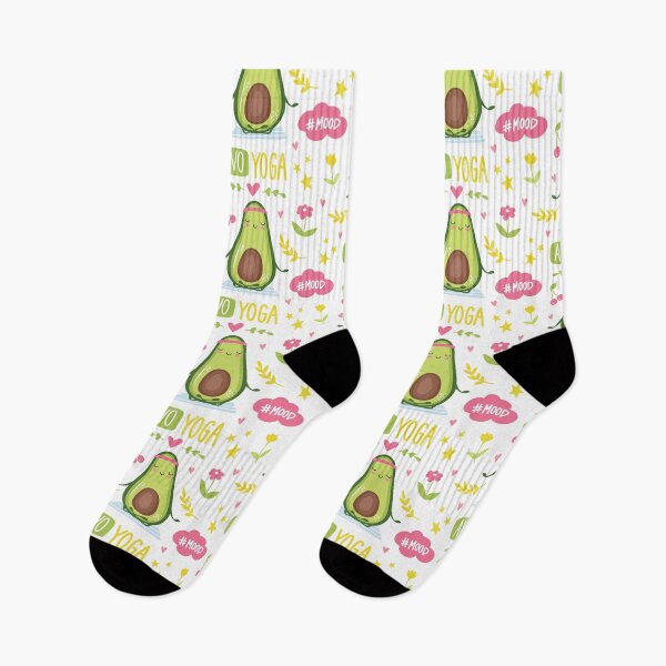 Item preview, Cute avocado Yoga designed and sold by VickyCloset.