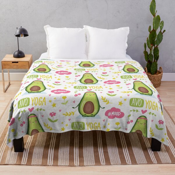 Item preview, Cute avocado Yoga designed and sold by VickyCloset.
