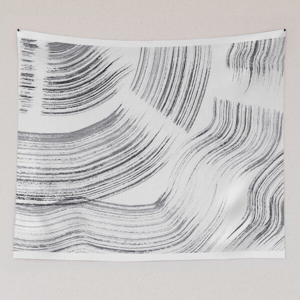 Item preview, ink explorations (211) - abstract black india ink painting designed and sold by expl-rations.