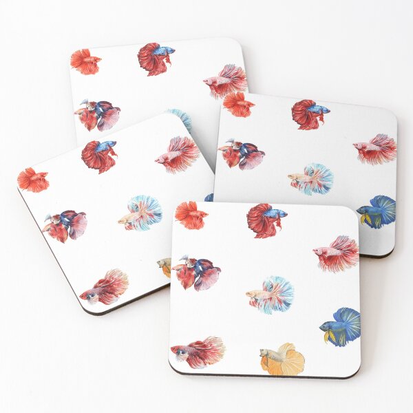 Artikelvorschau, Aquarell Betta Fische entworfen und verkauft von silviaol.