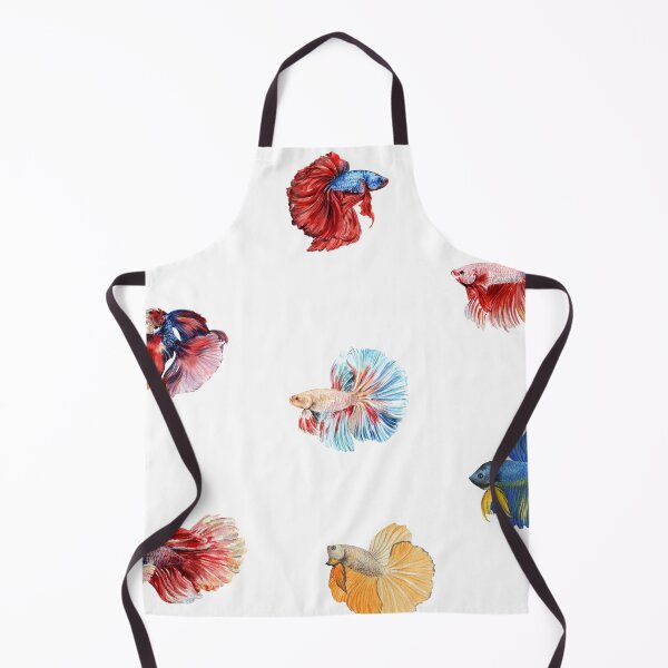 Item preview, Watercolor Betta Fishes designed and sold by silviaol.