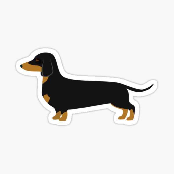 Item preview, Black Daschund designed and sold by Marju Rose.