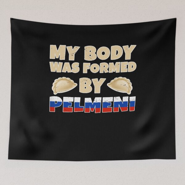 Item preview, Pelmeni Funny Sayings Dumbbell Gift Idea designed and sold by Kuma518.