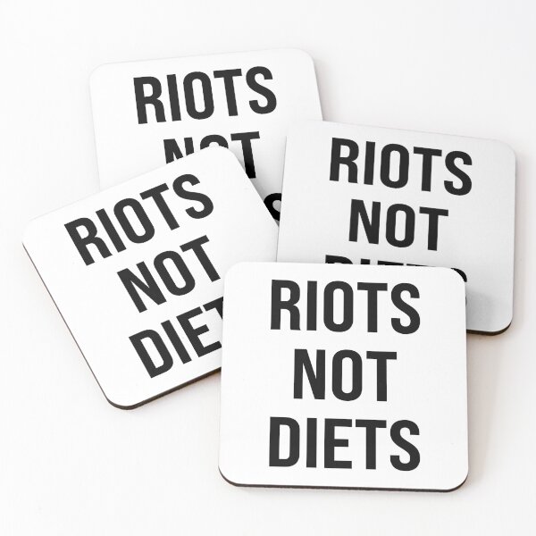 Item preview, Riots Not Diets designed and sold by Texterns.
