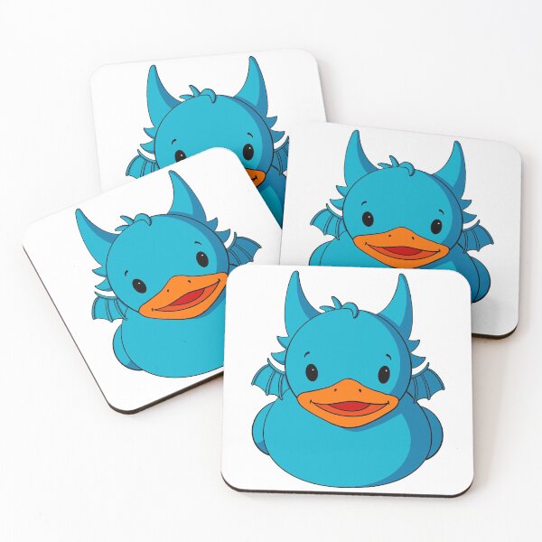 Item preview, Blue Dragon Rubber Duck designed and sold by Alisha Ober Designs.