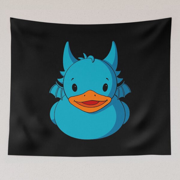 Item preview, Blue Dragon Rubber Duck designed and sold by Alisha Ober Designs.