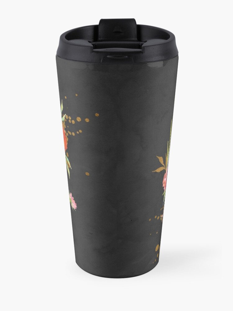 Alternate view of JEHOVAH IS THE STRONGHOLD OF MY LIFE Travel Mug